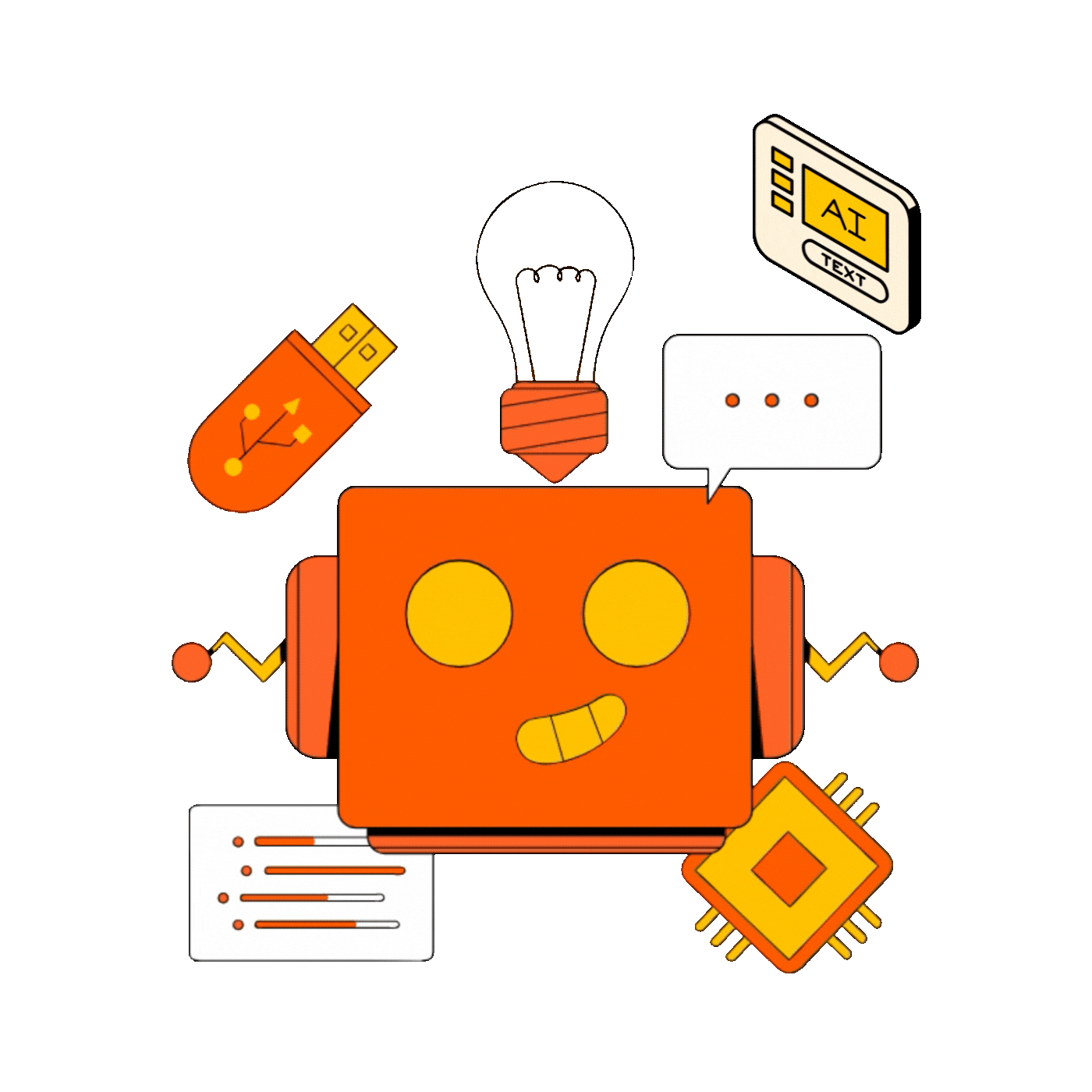 AI Features Animation